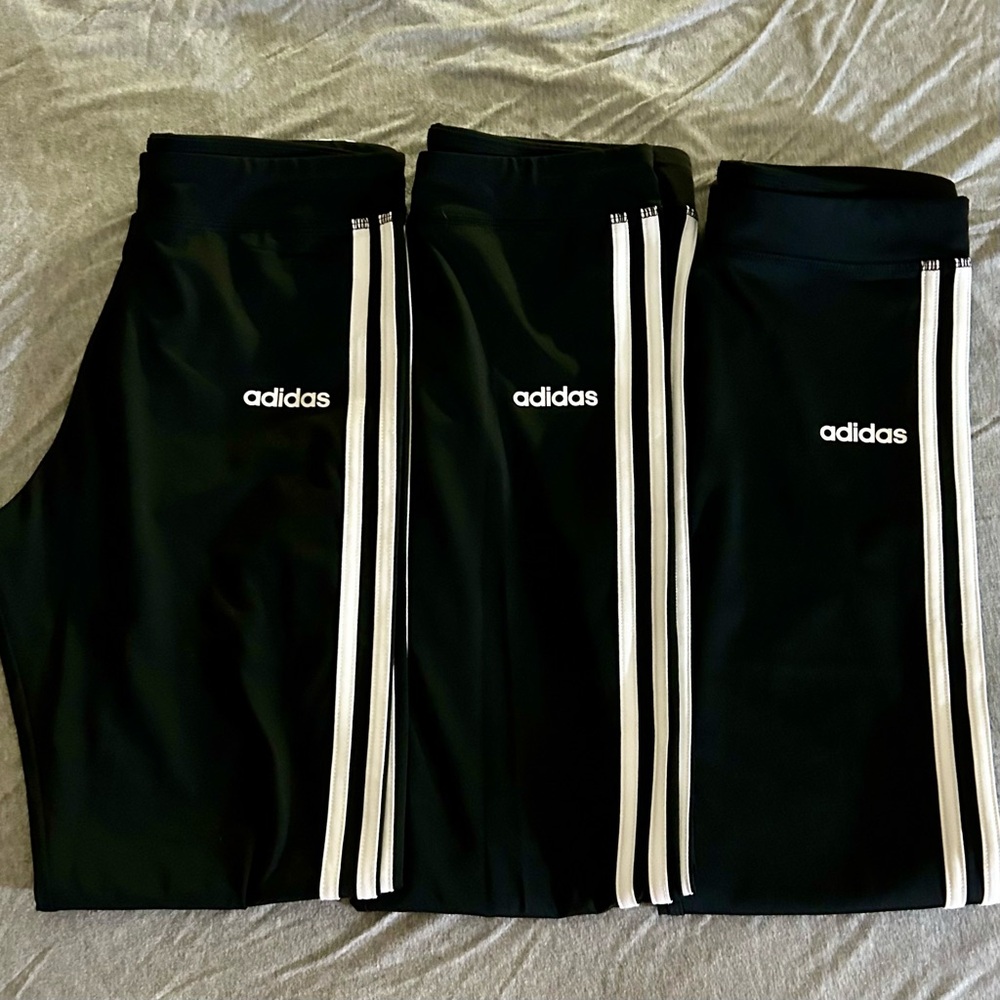 Bundle of 3 Adidas Girls Leggings 16